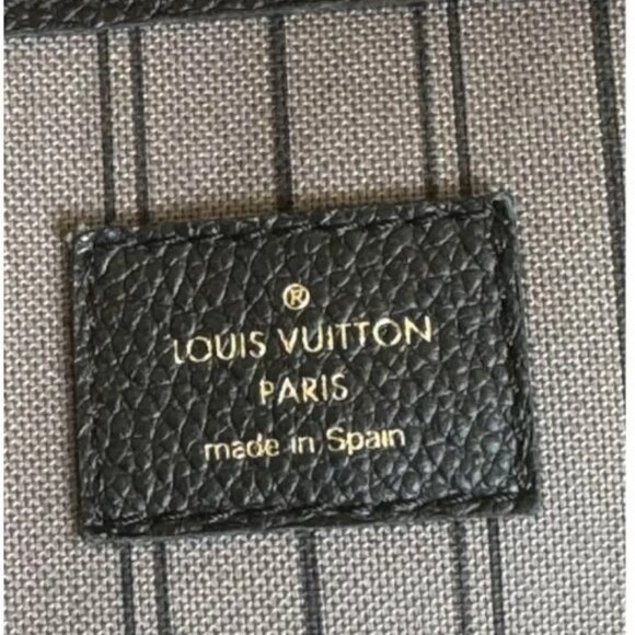 Authentic Louis Vuitton Empreinte Pont Neuf black $3700 MSRP - Picture 5 of 16